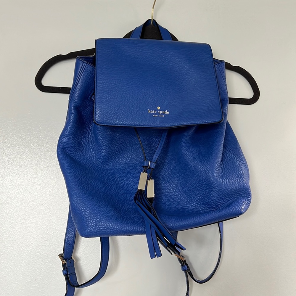 Blue Kate Spade Backpack